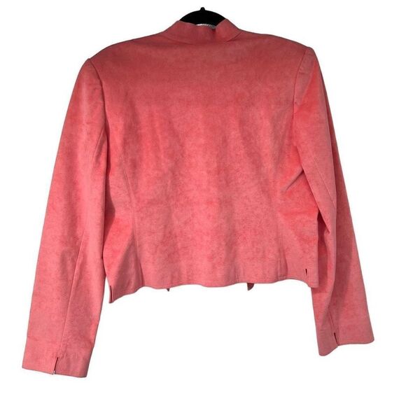 Vintage Bubblegum Pink Ultrasuede Jacket - Picture 2 of 9